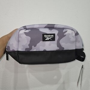 Reebok Gray and Black Men's Bag